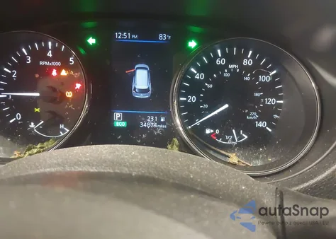 2019 Nissan Rogue S из США, поврежденный, VIN 5N1AT2MV3KC797371